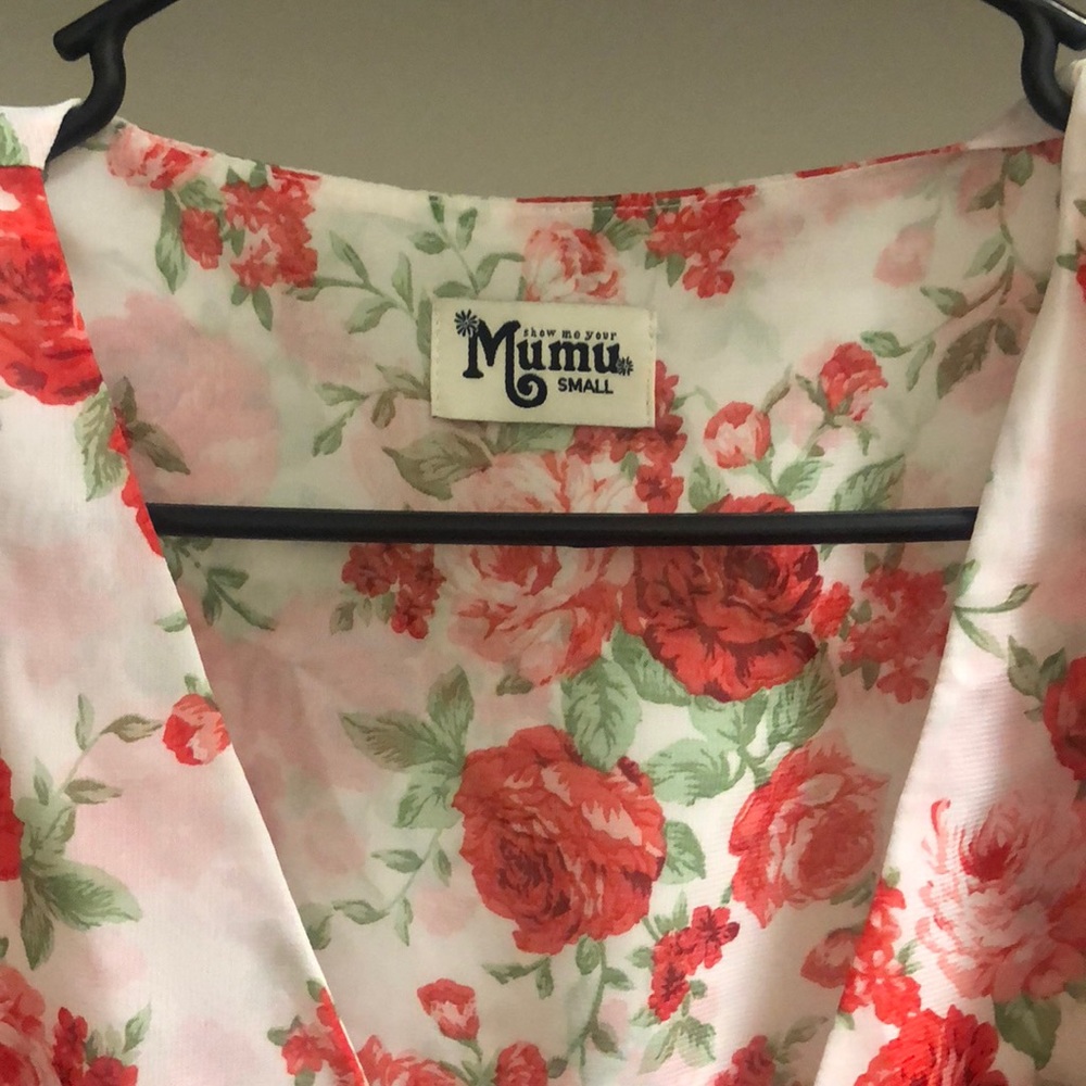 Show Me Mumu floral roses romper